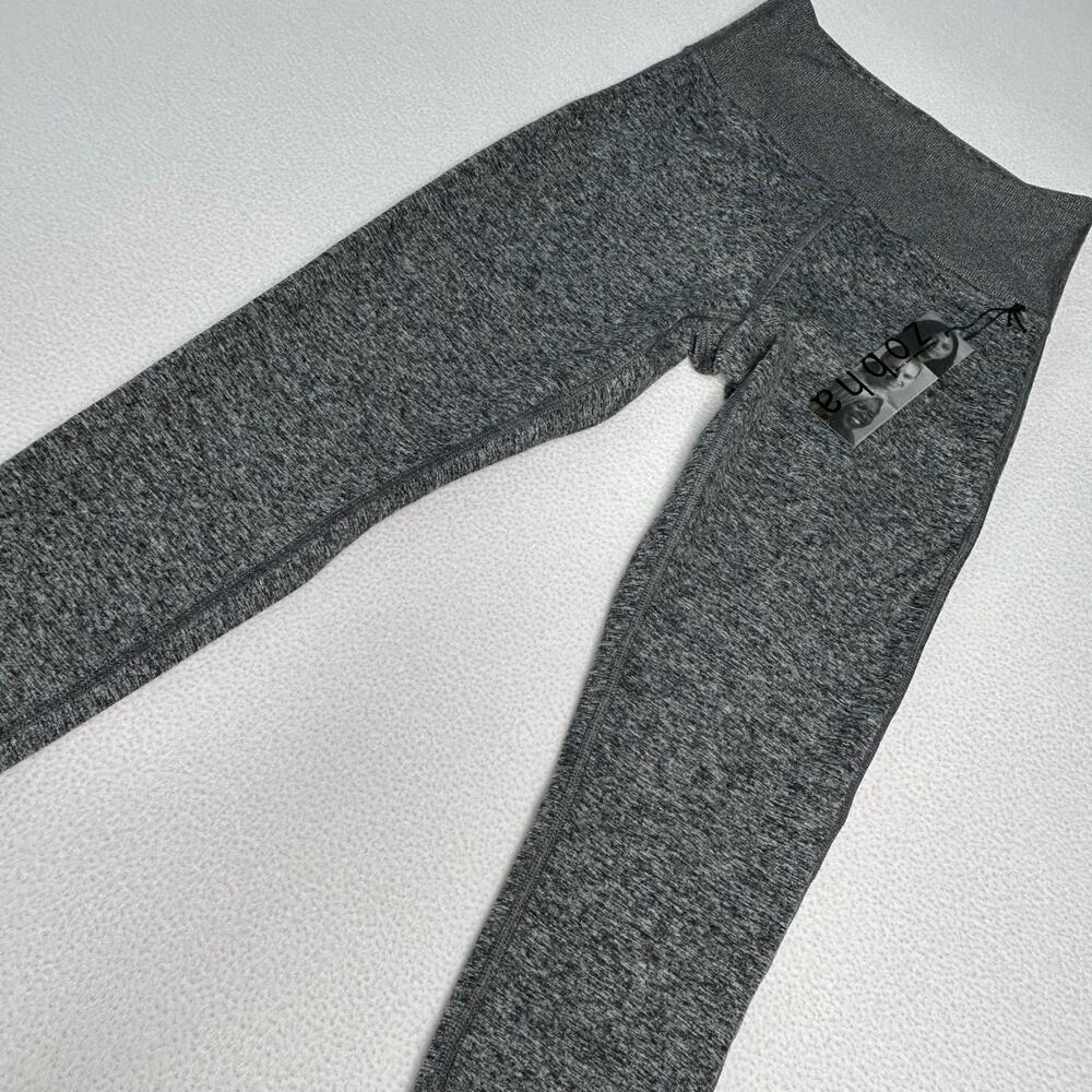 Zobha Women's Size S NWT Heathered Gray Athletic Leggings